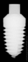 Radiograph of One-Piece Tapered (CB)