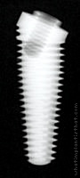 Radiograph of External Hex Co-Axis (Tapered)