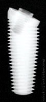 Radiograph of External Hex Co-Axis (Tapered)