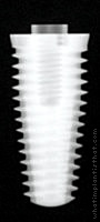 Radiograph of External Hex (Tapered)