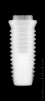 Radiograph of Branemark Mk IV RP