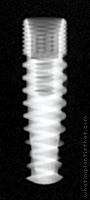 Radiograph of Deep Conical (Tapered)