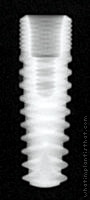 Radiograph of Deep Conical (Tapered)