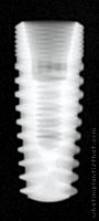 Radiograph of Deep Conical (Tapered)
