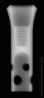 Radiograph of Hollow Cylinder