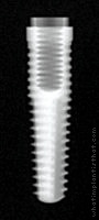 Radiograph of External Hex (Tapered)
