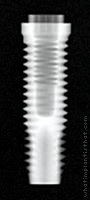 Radiograph of External Hex (Cylindrical)