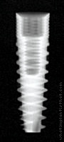 Radiograph of Internal Hex M-Series (Tapered)