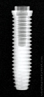 Radiograph of External Hex (Cylindrical)