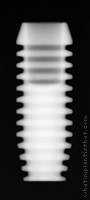 Radiograph of Integra-CP (2.5mm Well)