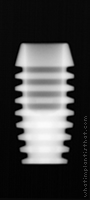 Radiograph of Integra-CP (2.5mm Well)