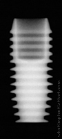 Radiograph of Integra-CP (3.0mm Well)
