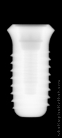Radiograph of Internal Octagon - Tapered Tip (Wide)