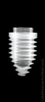 Radiograph of External Hex MSc (Tapered)