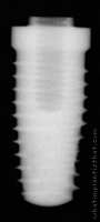 Radiograph of OSSEOTITE Tapered