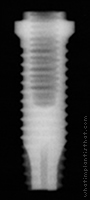 Radiograph of OSSEOTITE XP