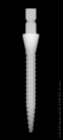 Radiograph of Sendax MDI Standard (Square Head and Collar)