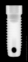 Radiograph of Steri-Oss Non-Hex THD