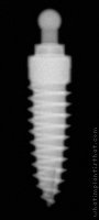 Radiograph of One-Piece Tapered (SB)