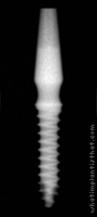 Radiograph of Osstem MS Narrow Ridge 2.5mm G/H